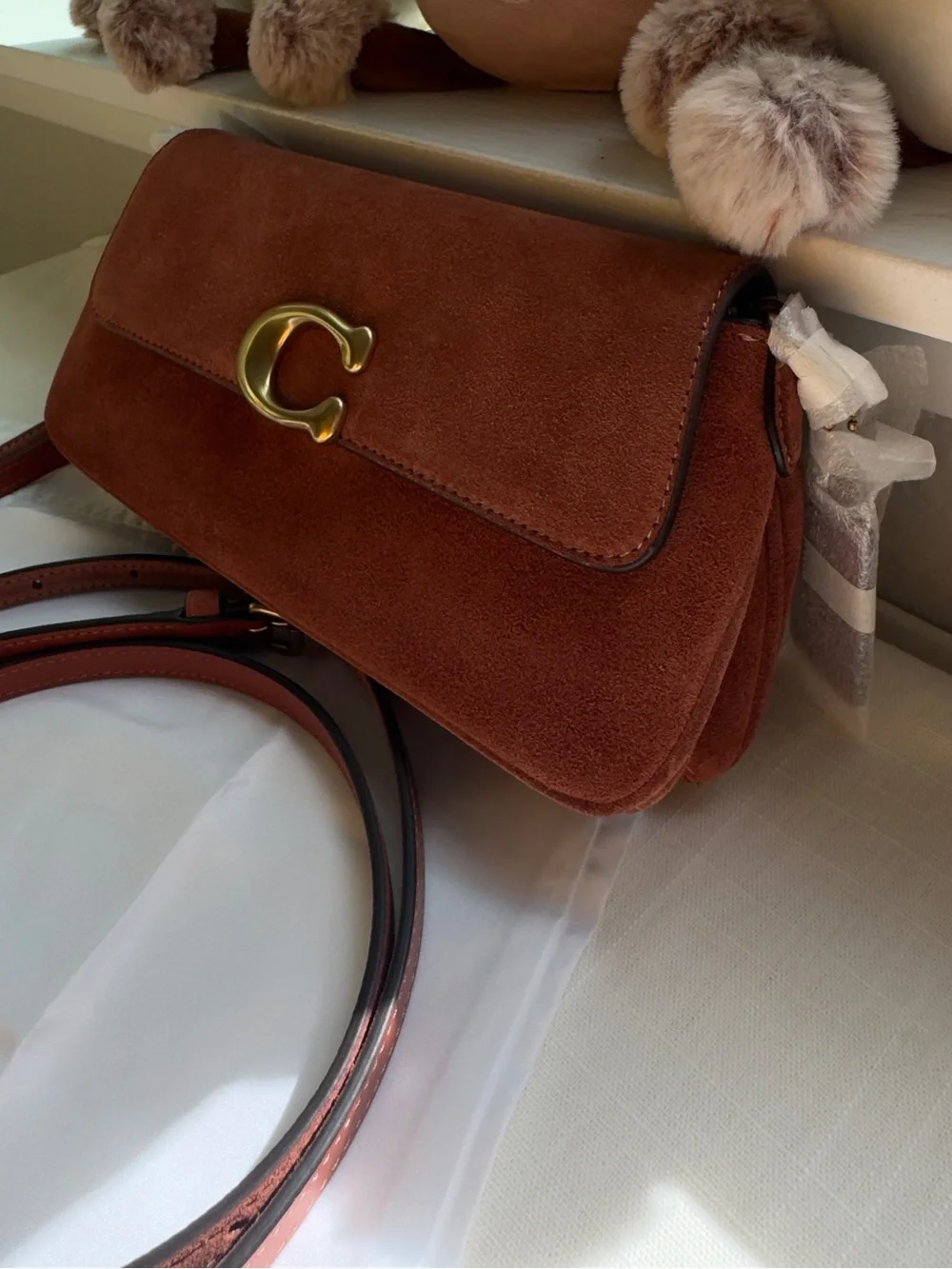 NWT 🍁 COACH Jet Shoulder Bag – Clay | CDZ74